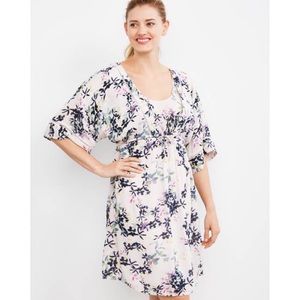 Jessica Simpson | Floral Kimono Nursing Dress! ✨
